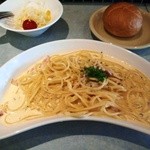 COPAIN - カルボナーラのランチ　950円　ＣＰ低い