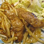 Yayoi Ken Fukui Saba E Ten - 大豆ミートのしょうが焼定食