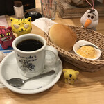 Coffee Dokoro Komeda Coffee Ten Eruchi Kusatsu Ten - コメダブレンド500円(税込)＋モーニングBセット(手作り玉子ペースト)