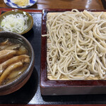 Hyakusho Soba Kishinryu Juuwari Soba Matsumura - かも汁そば　1,300円（大盛り400円）