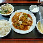 Chinese Ko - 酢豚定食680円