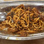 Spaghetti no Pan Cho Shimachuho-Muzu Kawasaki Daishi Ten - なんとか食べようとしましたが半分くらいしか食べられるところがなかった