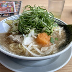 Marugen Ramen Mikawa Anjo Ten - ネギの盛り！