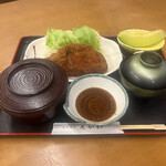 Oshokuji Dokoro Egawa - ロースカツ定食梅1130円