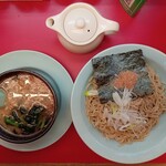 ラーメン 山岡家 - 和風とんこつ醤油つけ麺（大盛）