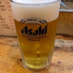 立飲み たきおか - 生ビール