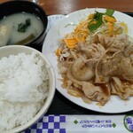 Sai - しょうが焼き定食　700円