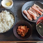 Anraku Tei Gyotoku Ten - 新トントロランチ
                        ドリンクバーも付いて税込み649円