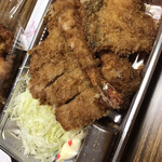 Tonkatsu Dojo Midoribashi Ten - ハーフトンカツ＋エビフライ＋イカフライ＋白身フライ