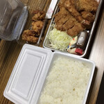 Tonkatsu Dojo Midoribashi Ten - ミックス弁当＋唐揚げ