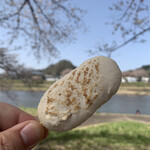 花上庵 - きりたんぽっぽい味噌マカロン　特上　つぶみそ味　¥350