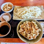 Udon Chaya Tarijian Kokyu - 一口天丼セット