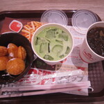 Wendy's First Kitchen Keio Seiseki Sakuragaoka Shopping Center Ten - 天空の抹茶大人ラテ、強焙煎ほうじ茶、ポッフェルチェ