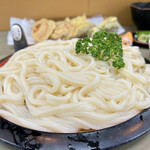 うどん処　さぬきや - 天ざる(大) 750円
(小)からの50円アップで、このボリューム◎