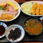 寿し保 - おまかせ定食800円