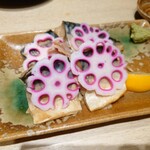 Satsuma Gokamon Umeda Sayacho Honten - 鯖の胡麻幽庵焼き山葵添え