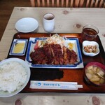 Tonkatsu Yagura - 大関ロースカツ定食950円