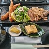 食事処 ひたか亭 - エビフライと豚の生姜焼き！