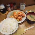 酒冨士 - とり唐あげ定食