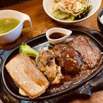 郷土肉料理 やりばんが - ミックスグリル