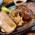 郷土肉料理 やりばんが - ミックスグリル