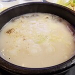 Korean Hongde Pocha Ikebukuro Ten - ソルロンタン。