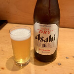 Horino - 瓶ビール650円