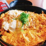 Washoku Sato Nara Shinden Ten - 厚切りロースカツ丼単品
                      ご飯大盛り無料