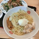 Hidakaya Wing Kitchen Kanazawa Hakkei Ten - 汁なしラーメン¥600＋大盛¥70