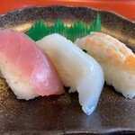 Wafu Restaurant Marumatsu RokuchoNome Ten - ★すしミニそばランチ（冷うどん変更・670円税込）ドリンクバー（110円税込）★