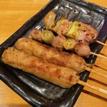 焼き鳥野郎 - つくね、ねぎま（タレ）