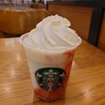 Starbucks Coffee Oogaki Ten - ストロベリーフラペチーノ＋SOYミルクトッピング