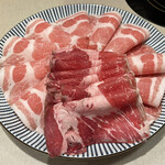 Shabu Shabu Miyazaki Kirimine - 【参考】牛＋豚ダブルで200グラム