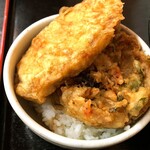 Rakuraku An - 楽楽庵　決してミニじゃない「ミニかき揚げ丼」