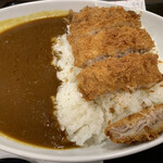 なか卯 - 並カレー＋追加カツ(490円+200円)