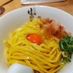 らぁ麺 はやし田 - 日本一の冷やし釜玉麺〜牡蠣トリュフペースト添え〜 900円