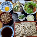 Soba Dokoro Shinano - 茨城を食べようランチ＠1200円