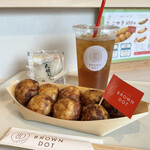 Takoyaki BROWN DOT - 