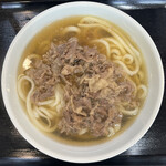 Teuchi Udon Nobu - 肉肉うどん　大盛　800円(税込)