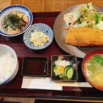 Gensen - アジフライランチ_¥1,200