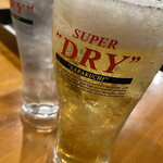 Shichirin Yakiniku Anan Chiba Ten - ビールと氷