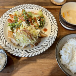 Teishoku to Osake Shokudo Sora - 油淋鶏定食 ¥1100