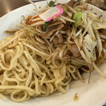 Gokunou Tanmen Shintomi - 【2023.6.20(火)】冷やしトマトもりタンメン（並盛・250g）1,056円の麺