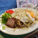 Naka Chan - 焼きラーメン完成‼️うんめー！