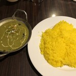 Namaste Hongo Sanchome Ten - グリーンカレーセット（1,000円）