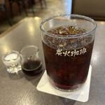 Coffee Kan Togoshi Ginza Ten - 炭火アイスコーヒーです。（2023年６月）