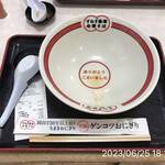 Suwaki Koraku Chuka Soba Okukyu Ten - 今日も残飯0運動に貢献出来ました (^_^)v