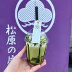 Matsubara no Katagiri Seika - のむわらび餅　抹茶みるく