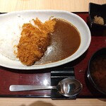 Tonkatsu Shinjuku Saboten Ion Moru Makuhari Shin Toshin Ten - 本格さぼてんかつカレー（1518円）