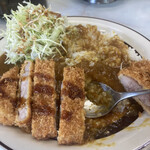 Restaurant Arabin - ソースかけたカツカレー